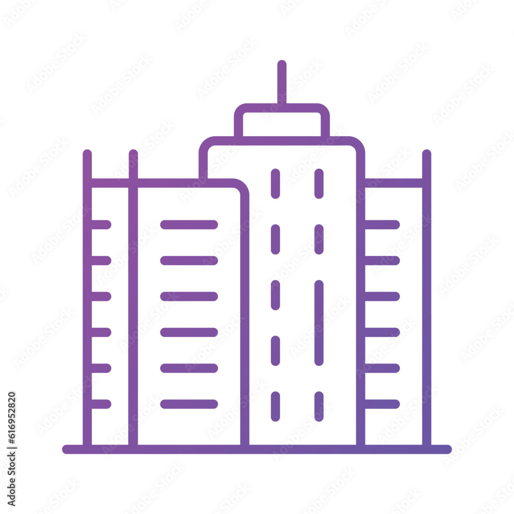 Check this beautiful building icon in trendy style, customizable icon Check this beautiful building icon in trendy style, customizable icon