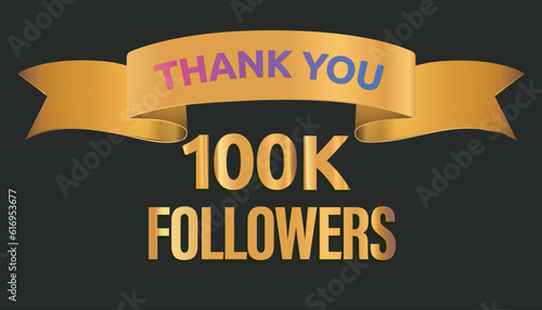 100k social media network followers and connections