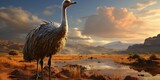 Grand Ostrich - AI Generated