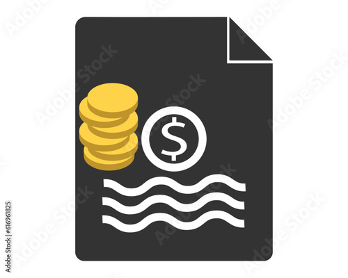 Financial Accounting Icon Images, Stock Photos. Finance and accounting Icons & Symbols.  Accounting Icon Vector Images. Accounting, Report, Finance Icon. The design is best.