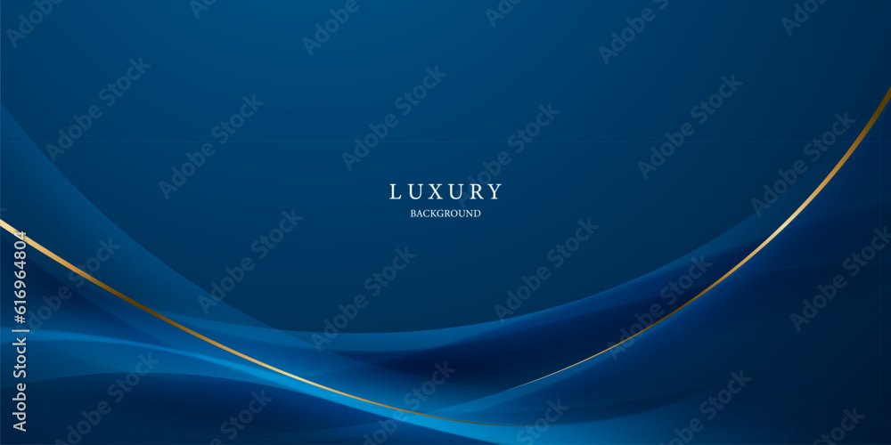 blue abstract background with luxury golden elements vector illustration blue abstract background with luxury golden elements vector illustration
