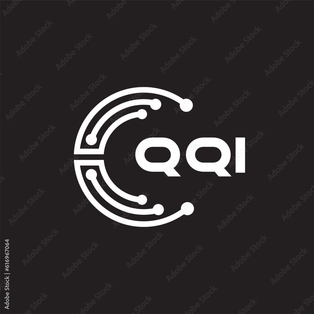 QQI letter technology logo design on black background. QQI creative initials letter IT logo concept. QQI setting shape design.
QQI letter technology logo design on black background. QQI creative initials letter IT logo concept. QQI setting shape design.