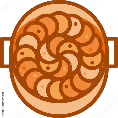 ratatouille two tone icon
