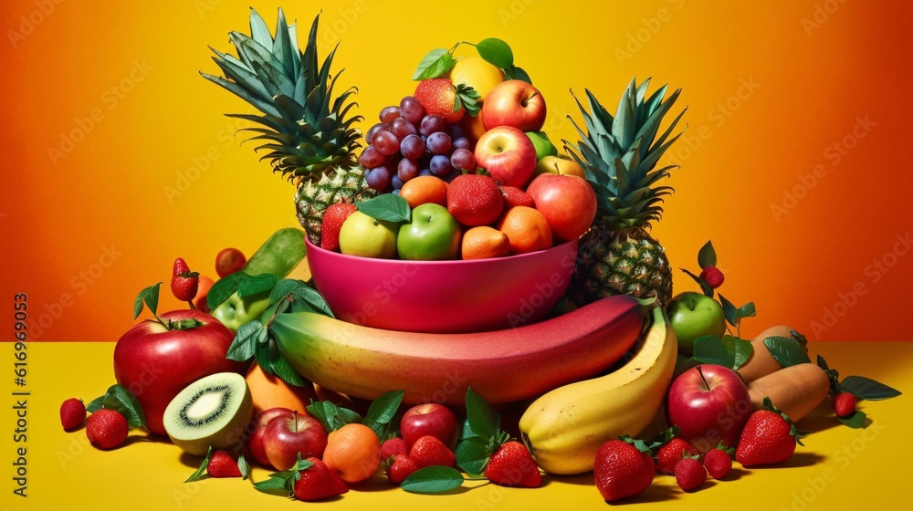 Generative Ai. Fruit abundance
