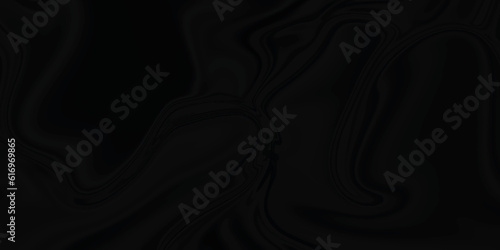 Black silk background. Satin background texture . abstract background luxury cloth or liquid wave or wavy folds of grunge silk texture material or shiny soft smooth luxurious . 
