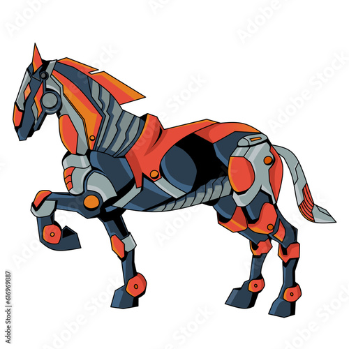 horse robotic style mechanical