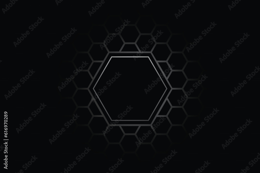 grey hexagon technology cyberspace abstract vector background. Modern technology business background. futuristic tech background. grey hexagon technology cyberspace abstract vector background. Modern technology business background. futuristic tech background.
