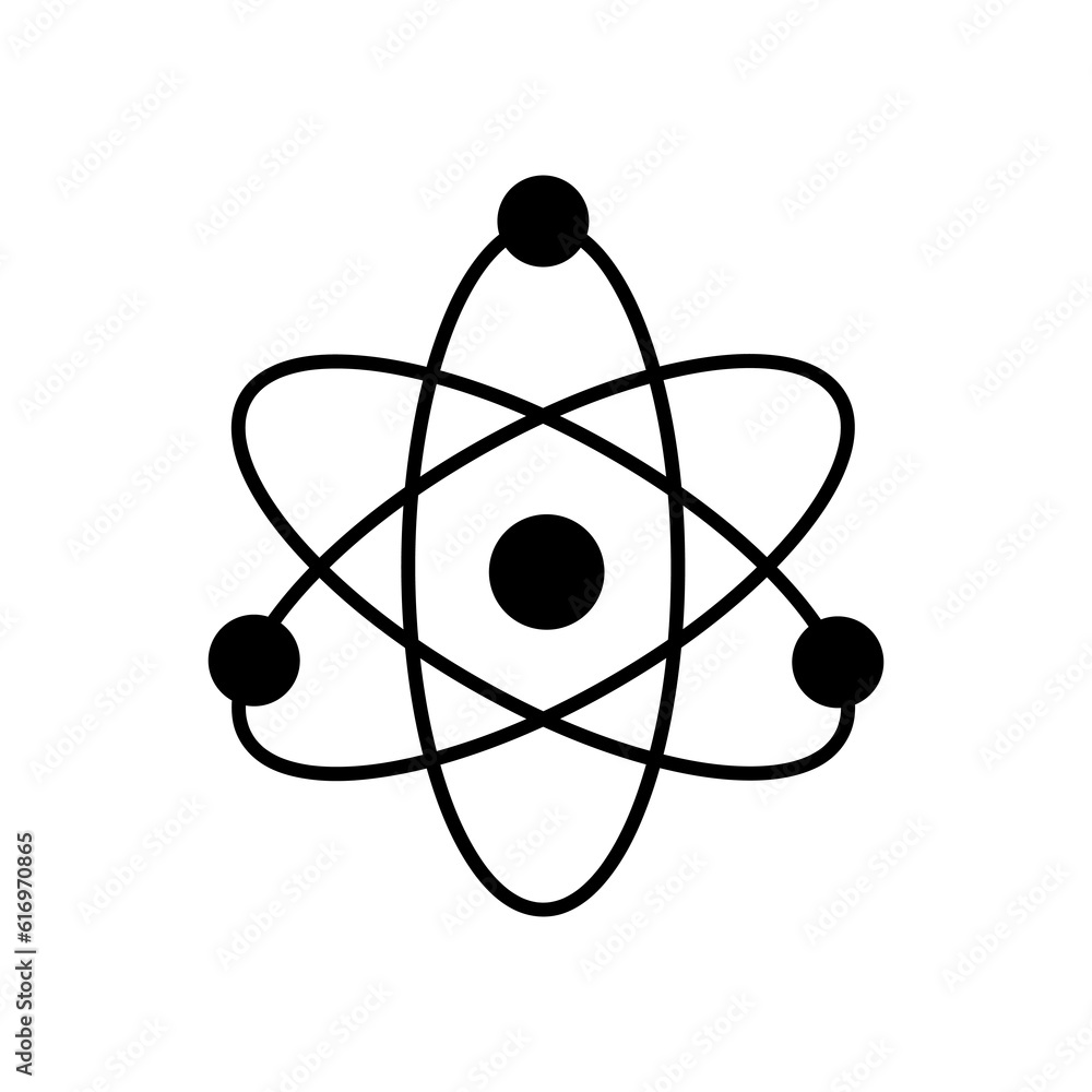 atom icon. molecular sign vector illustration on white background..eps atom icon. molecular sign vector illustration on white background..eps