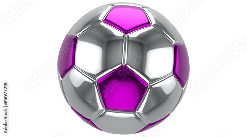 football - soccer ball on transparent background