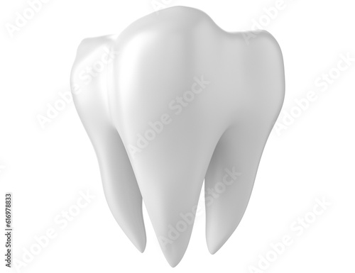 tooth isolated on transparent background