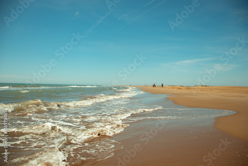 Platja del Trabucador, Trabucador Beach in Spain