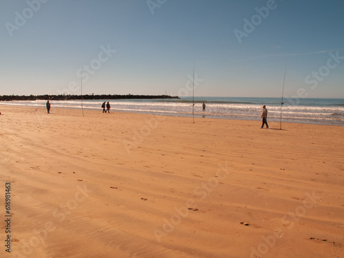 Playa de Punta Umbría, Huelva, Andalucía, España. ©               Manuel
