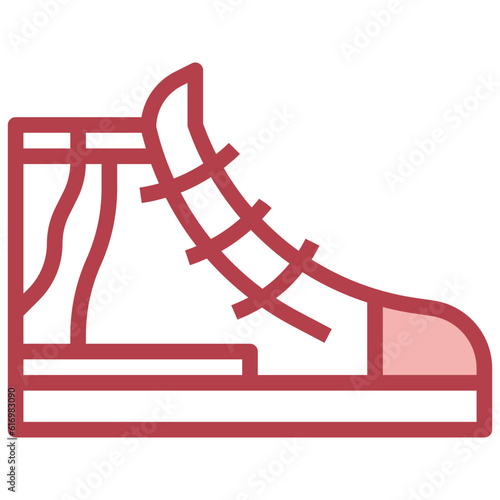 footwear line icon,linear,outline,graphic,illustration