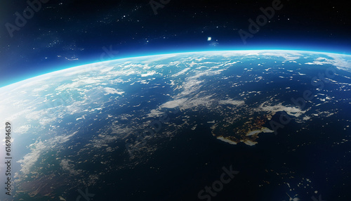 宇宙 地球 earth Generative AI © RD02_AG