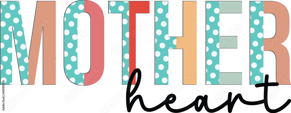 Mom Mama Mother's Day SVG  Design