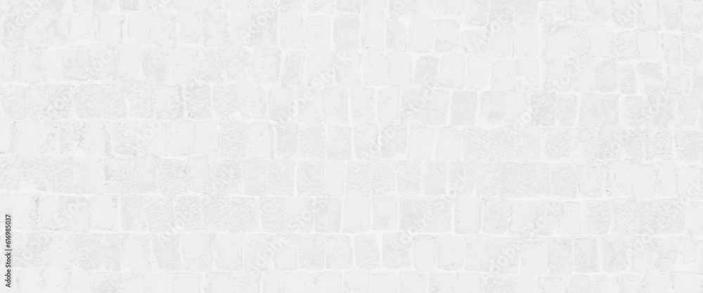 White brick wall may used as background,  simple grungy white brick wall, white painted old brick Wall panoramic background White brick wall vector illustration.