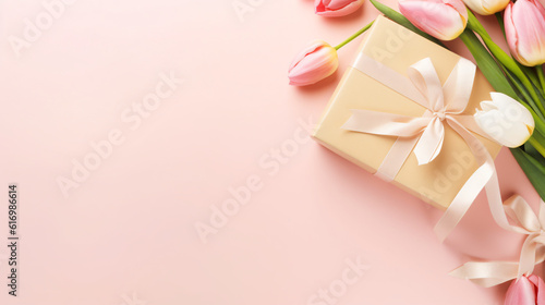 gift box with flowers
Generative AI