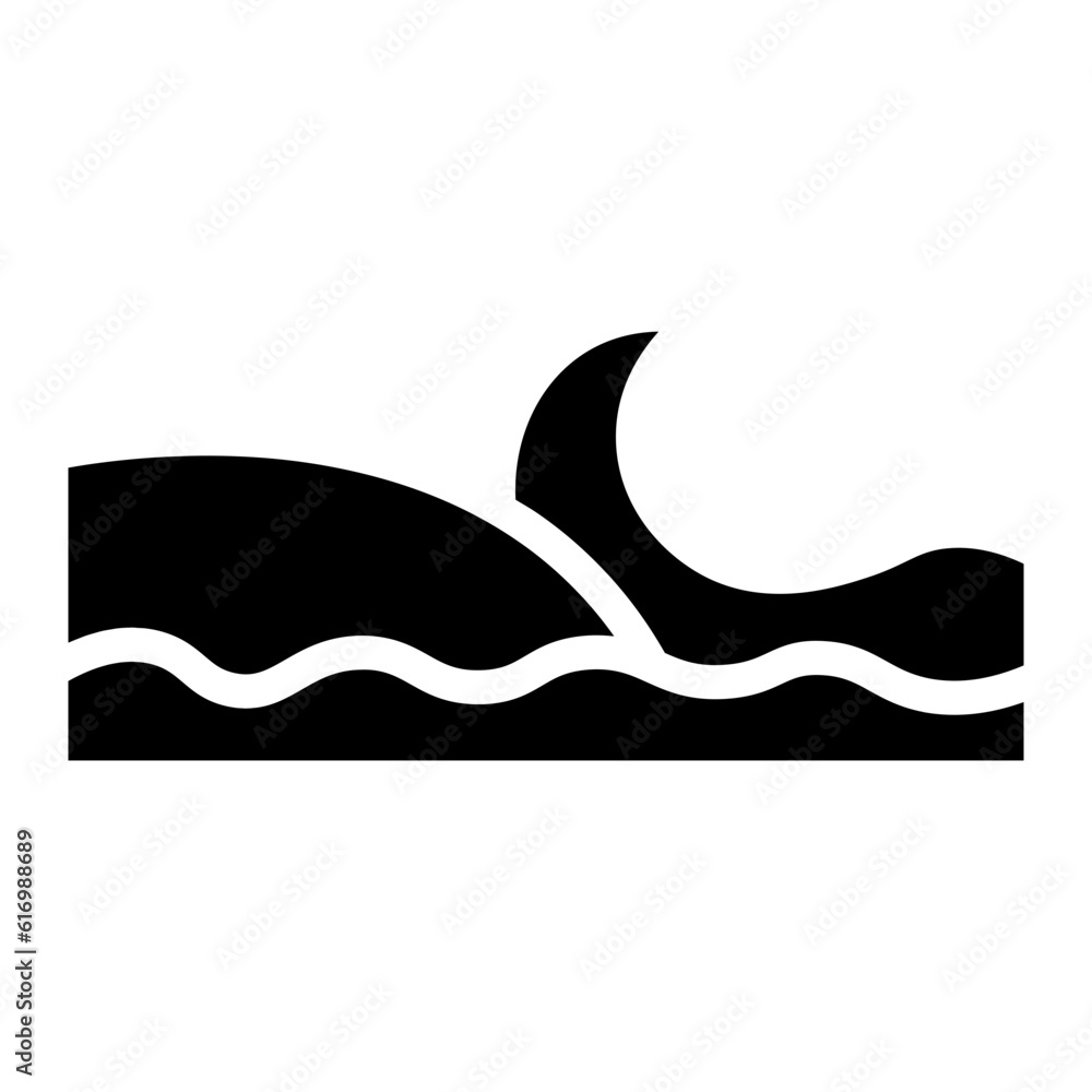 Obraz premium beach glyph