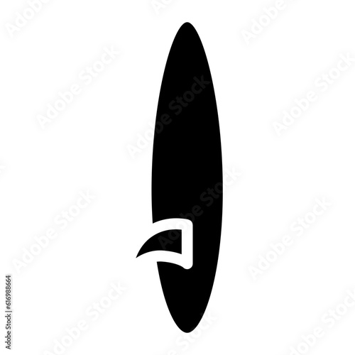surfboard glyph