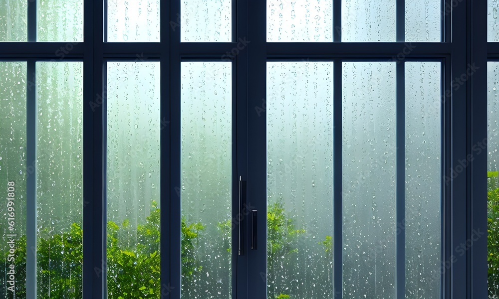 rain texture, rain on glass. 3d rendering. clear focus, Generative AI, Generative, AI rain texture, rain on glass. 3d rendering. clear focus, Generative AI, Generative, AI