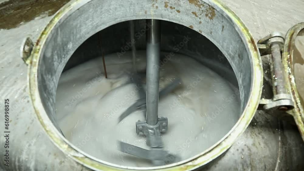 Preparing a soap solution by blending or combining chemicals in a tank mixer Preparing a soap solution by blending or combining chemicals in a tank mixer