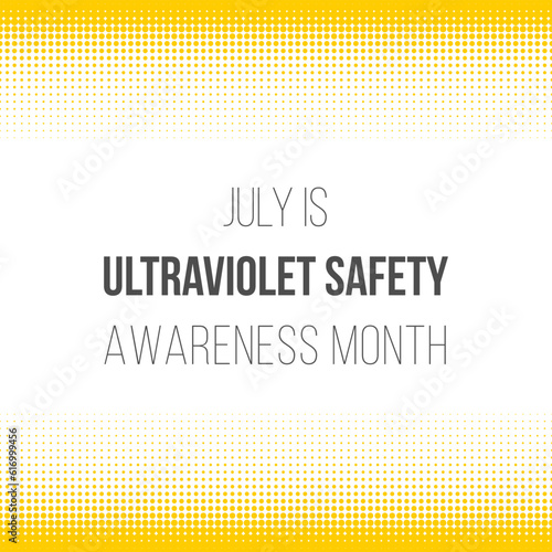 UV Safety Awareness Month