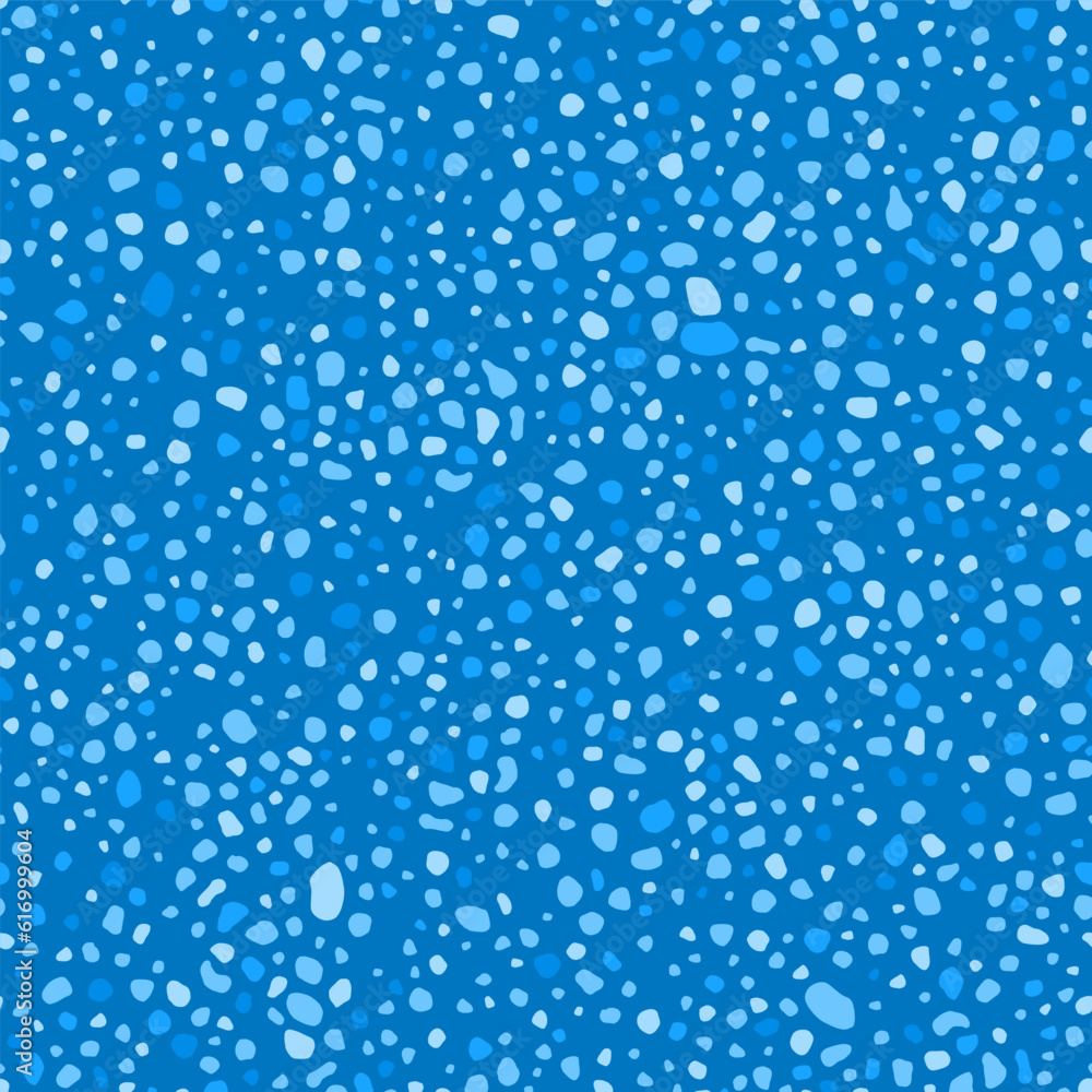 Blue irregular spots seamless texture. Vector texture. Blue irregular spots seamless texture. Vector texture.