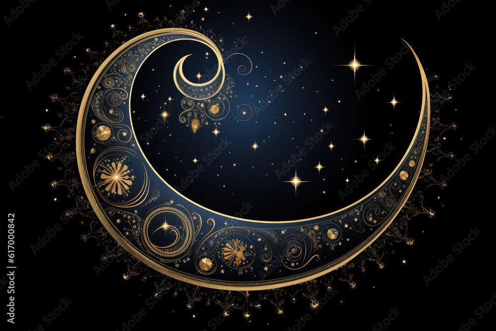 Fototapeta premium magic banner for astrology background