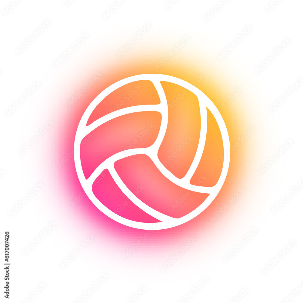 Fototapeta premium Set of Game neon