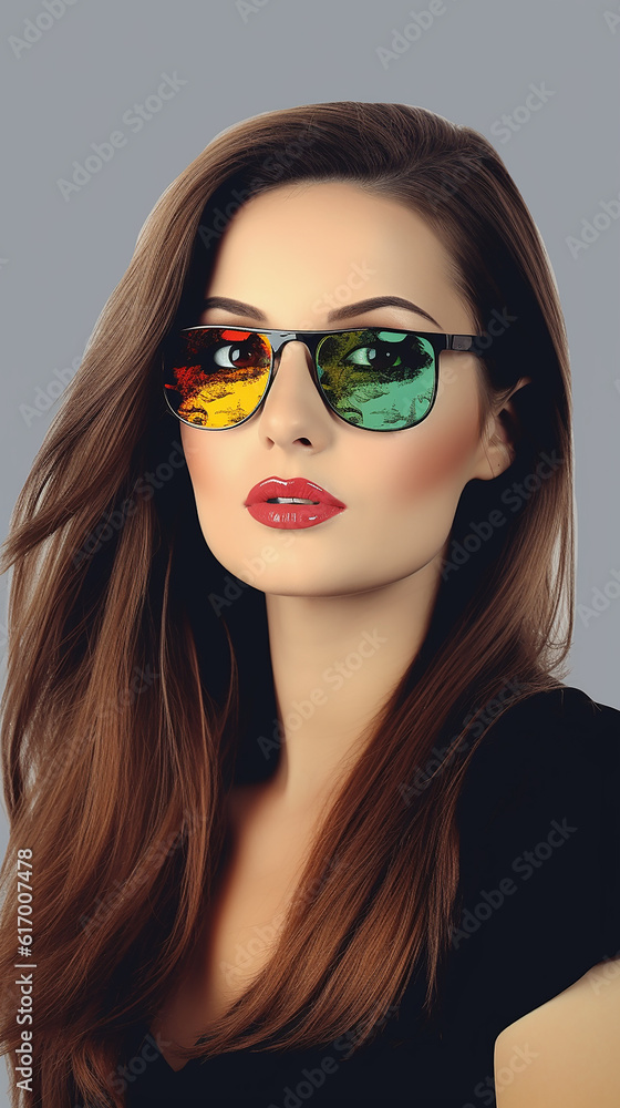 custom made wallpaper toronto digitalPop art linda garota estilo vintage