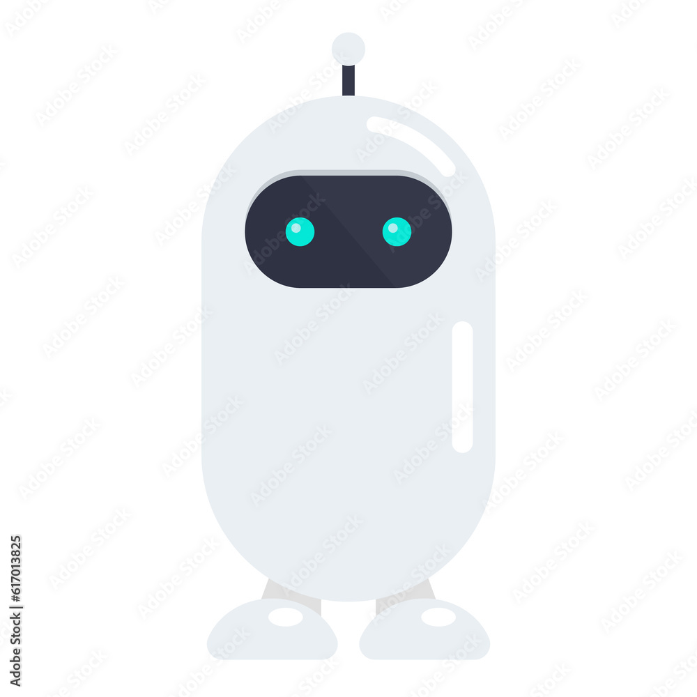 Fototapeta premium Android mini Robot