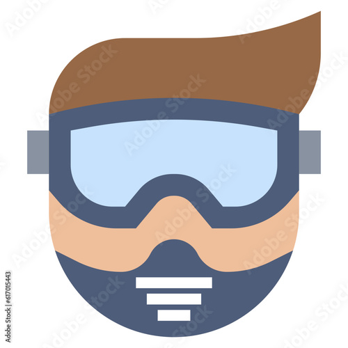 mask line icon,linear,outline,graphic,illustration