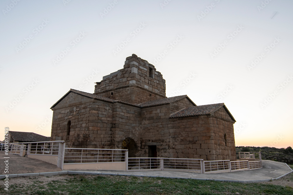 Iglesia Santa María de Melque, complejo monástico visigodo, siglos VII y VIII.  San Martín de Montalbán, Toledo