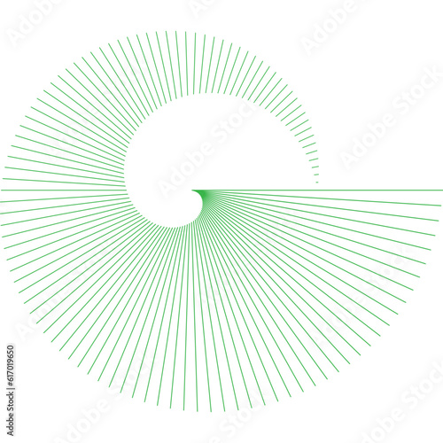 yin yang symbol. Spiral