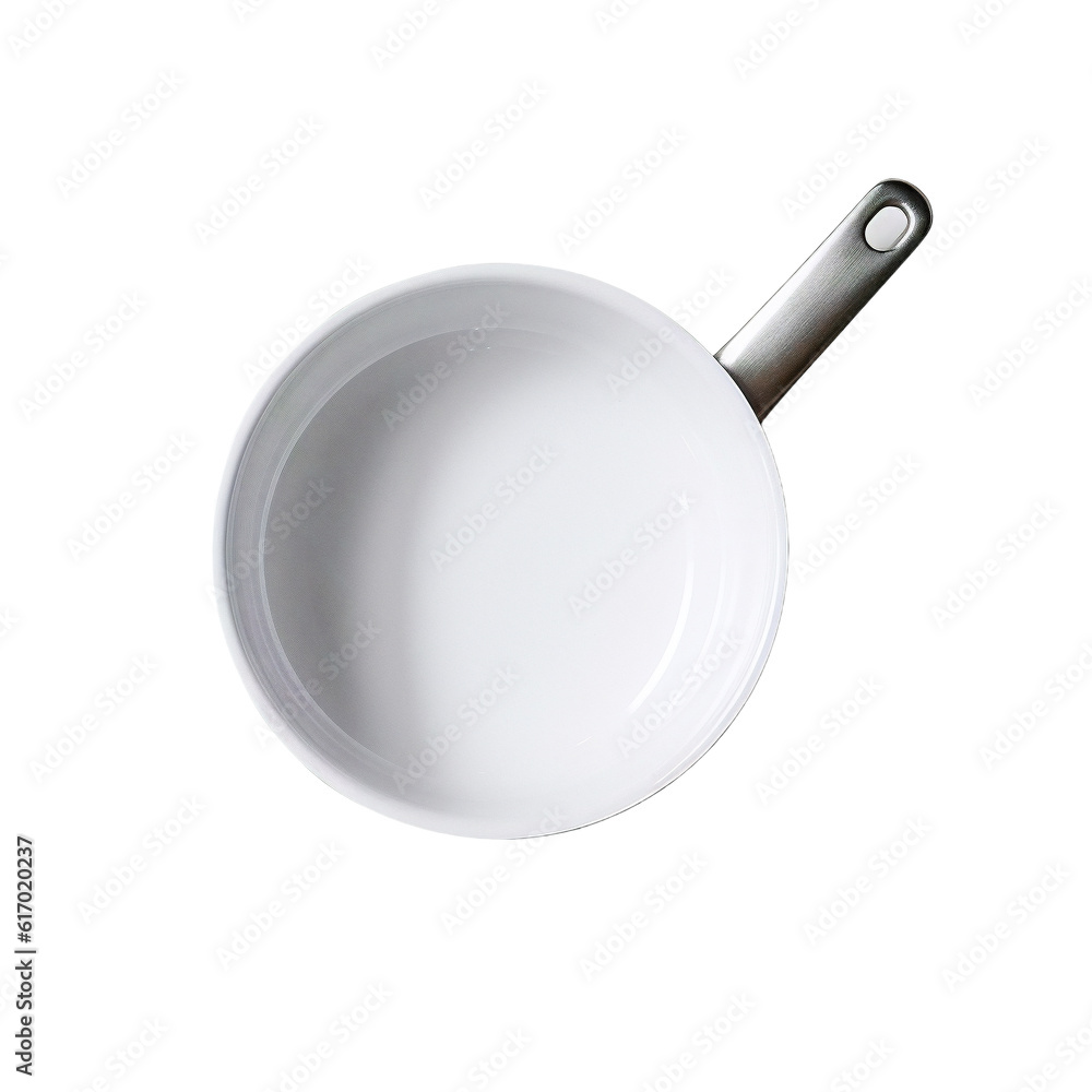 Frying pan sticker, AI generated Frying pan sticker, AI generated