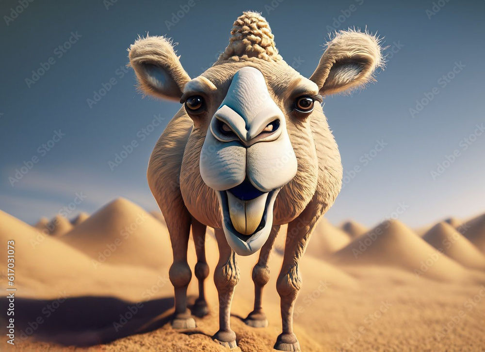 Camel in the desert, Generative AI