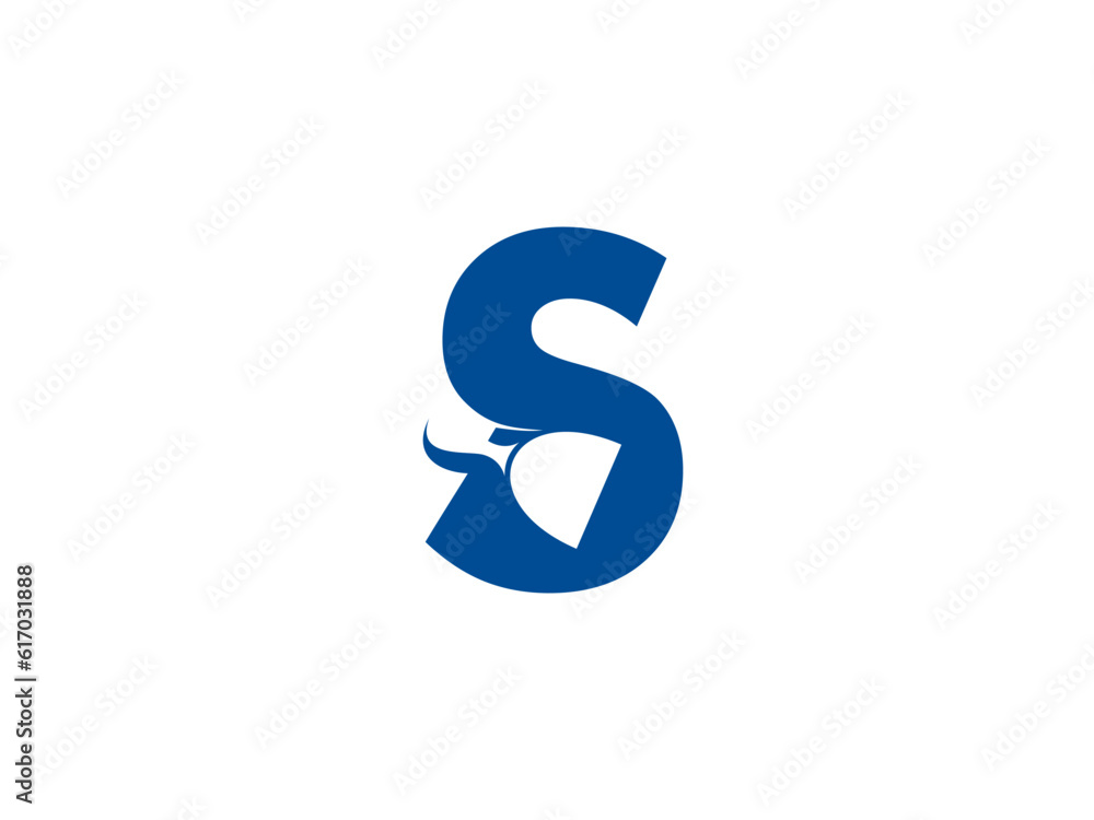 Creative letter S logo with dry wall knife for Home Service logo, Construction Logo vector template Creative letter S logo with dry wall knife for Home Service logo, Construction Logo vector template