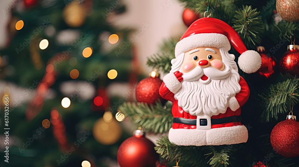 Christmas toy hanging on Christmas tree Christmas toy hanging on Christmas tree