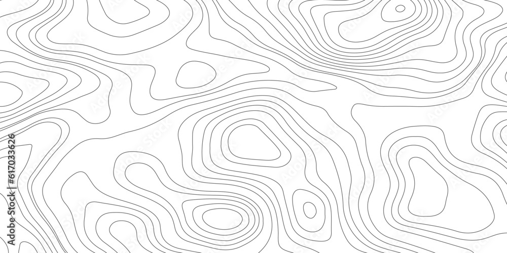 Topographic map background geographic line map with elevation assignments. Modern design with White background with topographic wavy pattern design.paper texture Imitation of a geographical map shades Topographic map background geographic line map with elevation assignments. Modern design with White background with topographic wavy pattern design.paper texture Imitation of a geographical map shades