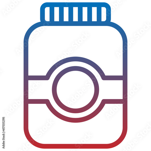 Proteins line icon,linear,outline,graphic,illustration