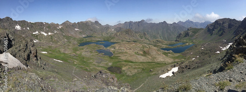panorama of the mountains