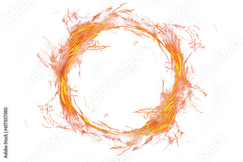 Circle of Fire, Ring of Flames, a fiery circle © Panaphat