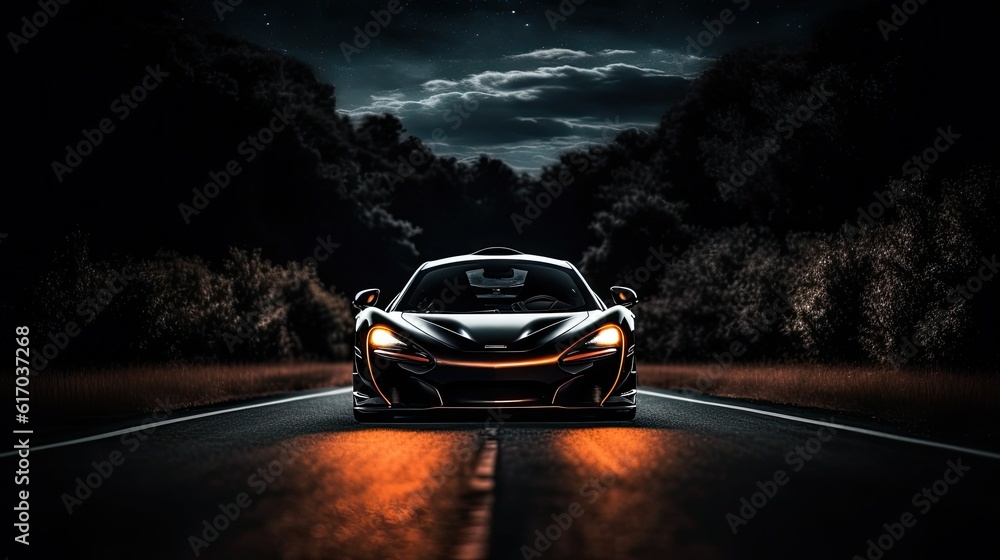 Cool sports car for wallpaper