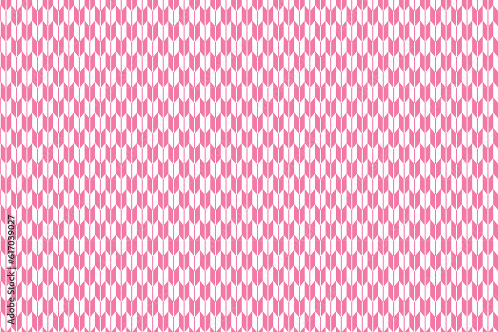 Pink arrow feathers stripe pattern background, vector illustration. Pink arrow feathers stripe pattern background, vector illustration.
