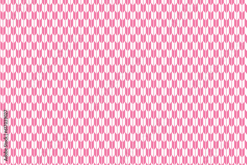 Pink arrow feathers stripe pattern background, vector illustration.
