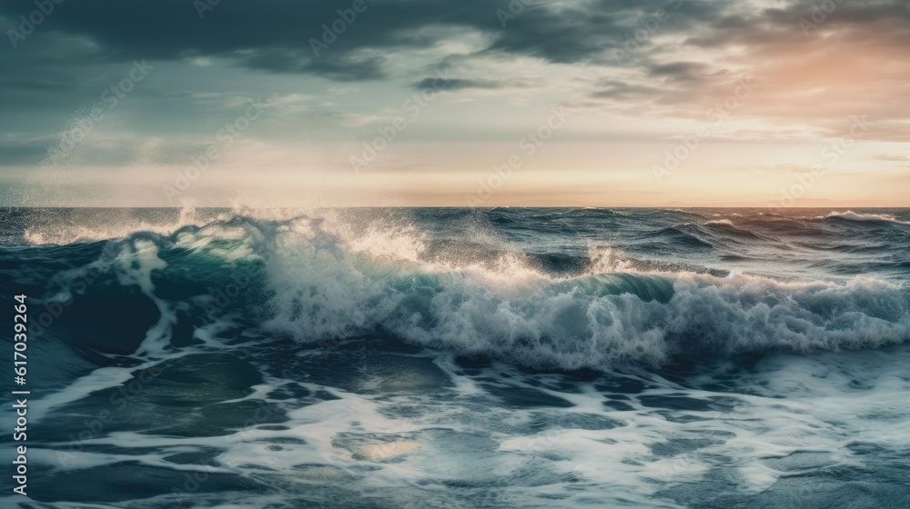 Waves on the high seas Waves on the high seas