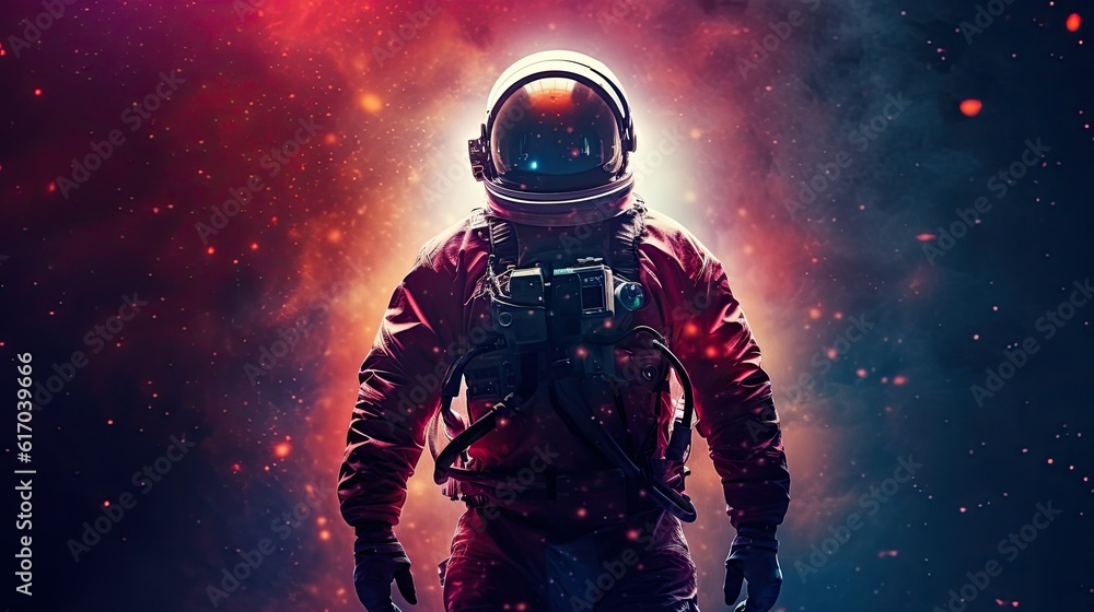 Astronauts ready to explore in full suits Astronauts ready to explore in full suits