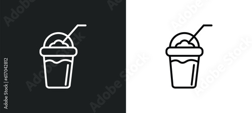 frappe line icon in white and black colors. frappe flat vector icon from frappe collection for web, mobile apps and ui.
