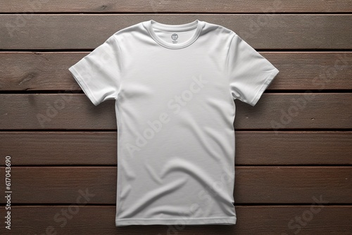 Realistic TShirt Mockup for Branding and Apparel Showcase Created with Generative AI