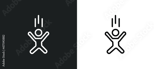 voice acting line icon in white and black colors. voice acting flat vector icon from voice acting collection for web, mobile apps and ui.